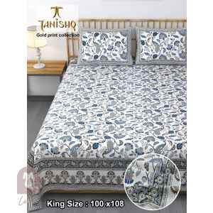 3. Floral Printed Bedsheets With Two Pillow Covers