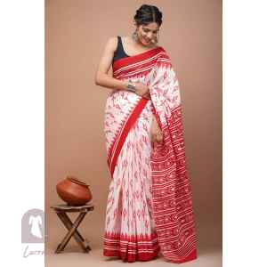 3. Mul Cotton Saree